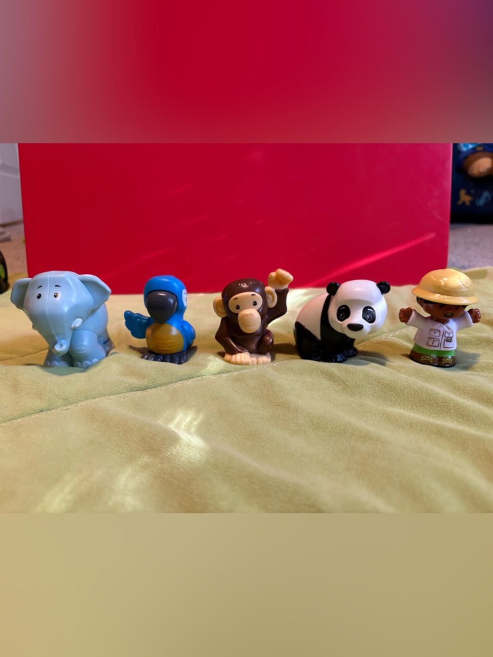 Little People Jungle Set of 5 Cute Animal Figurines